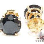 Custom Jewelry - Royal Black Diamond Earrings 5 23905 - Image 4