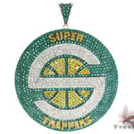 Custom Jewelry - Super Sonic Pendant 27168 - Image 1