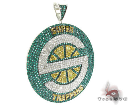 Custom Jewelry - Super Sonic Pendant 27168 - Image 2