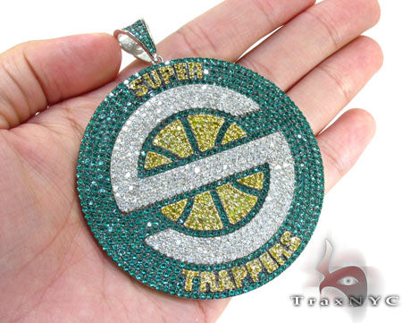 Custom Jewelry - Super Sonic Pendant 27168 - Image 6