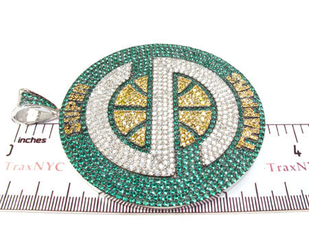 Custom Jewelry - Super Sonic Pendant 27168 - Image 7