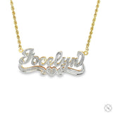 10K Gold Custom Jewlery - Name Necklace 36302