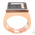 Custom L Initial Enamel Ring 35810 - Image 4