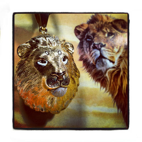 Custom Lion King Diamond Pendant-40110 - Image 4