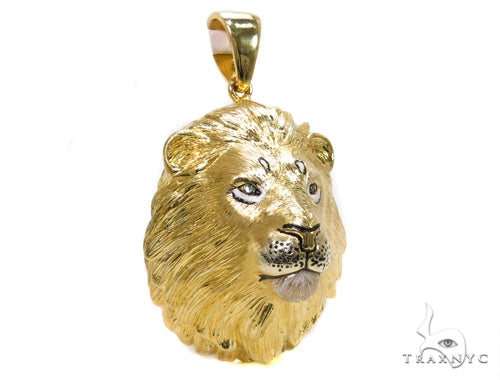 Custom Lion King Diamond Pendant-40110 - Image 5