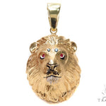 Custom Lion King Pendant with Ruby 42903 - Image 1