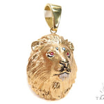 Custom Lion King Pendant with Ruby 42903 - Image 2