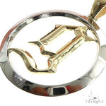 Custom Made 14K 'G' Pendant 66488 - Image 4
