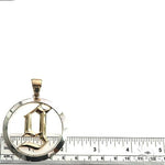 Custom Made 14K 'G' Pendant 66488 - Image 5