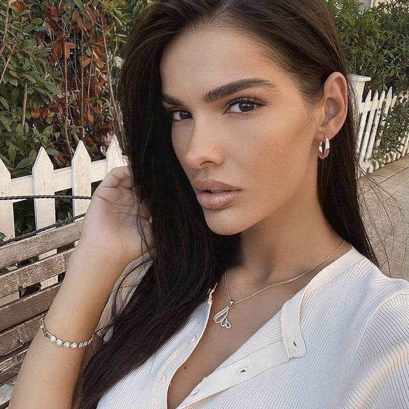 Custom Made 14K Gold Diamond Allah Pendant  66484 - Image 8