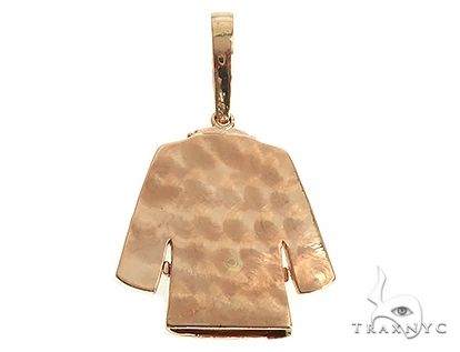 Custom Made 14K Gold Gi Pendant, photo 3 of 7