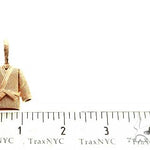 Custom Made 14K Gold Gi Pendant 66318 - Image 6