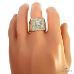 Custom Made 14K Gold Men Diamond Ring 66452 - Image 6