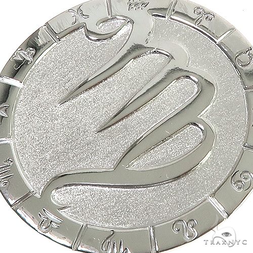 Custom Made 14K Gold Virgo Pendant 66645 - Image 4