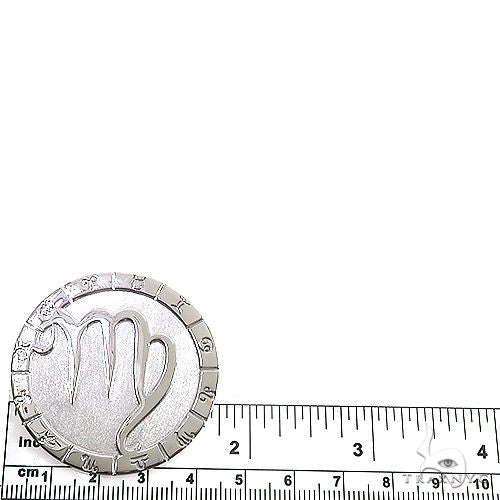 Custom Made 14K Gold Virgo Pendant 66645 - Image 5
