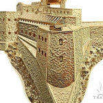 Custom Made 18K Gold Citadelle From Haiti Pendant 66309 - Image 3