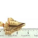 Custom Made 18K Gold Citadelle From Haiti Pendant 66309 - Image 7