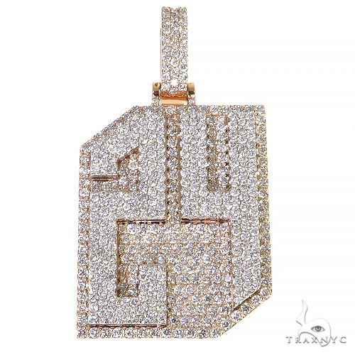 Custom Made 24 Diamond Pendant 68216 - Image 1