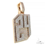 Custom Made 24 Diamond Pendant 68216 - Image 2