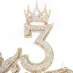 Custom Made '3 Kings' Diamond Pendant 67069 - Image 4