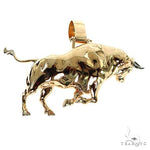 Custom Made 3D Bull Pendant 67393 - Image 3