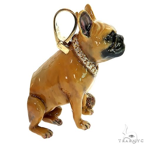 Custom Made 3D French Bulldog Pendant 67600 - Image 6