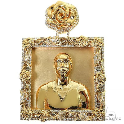 Custom Made 3D Memorial Pendant 68782 - Image 1