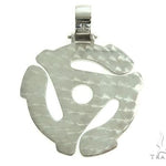 Custom Made 45 RPM Diamond Pendant 66069 - Image 3