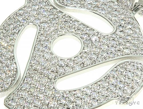 Custom Made 45 RPM Diamond Pendant 66069 - Image 4