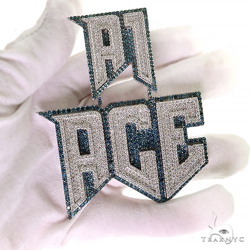 Custom Made A1 Ace Diamond Pendant 69632 - Image 7