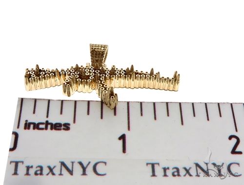 14K Gold Custom Made AK-47 Assault Rifle Pendant, photo 6 of 8