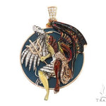 Custom Made Angel and Demon Diamond Pendant 64564 - Image 1
