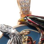 Custom Made Angel and Demon Diamond Pendant 64564 - Image 6