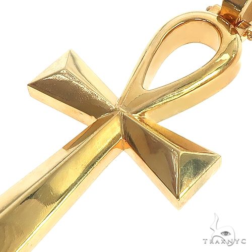 Custom Made Ankh Cross Pendant 66774 | TraxNYC