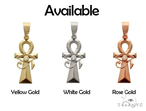 Custom Made Ankh Eye Of Horus Pendant 66104 - Image 7