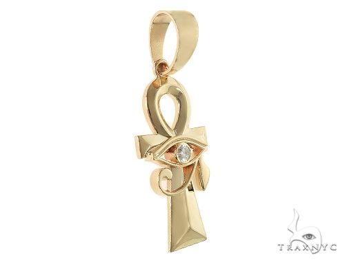 Custom Made Ankh Eye Of Horus Pendant 66104 - Image 2