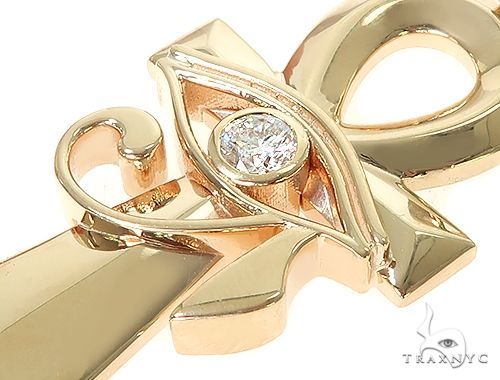 Custom Made Ankh Eye Of Horus Pendant 66104 - Image 4