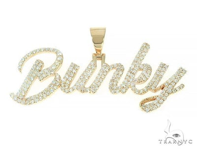 Custom Made BUNKY Diamond Name Pendant 65799 - Image 1