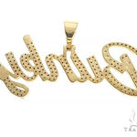 Custom Made BUNKY Diamond Name Pendant 65799 - Image 3