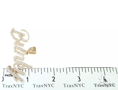 Custom Made BUNKY Diamond Name Pendant 65799 - Image 7