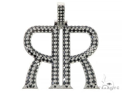 Custom Made Back to Back Mirror 'R' Pendant 65529 - Image 1