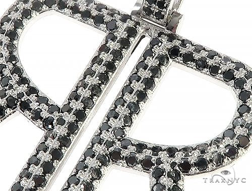 Custom Made Back to Back Mirror 'R' Pendant 65529 - Image 4