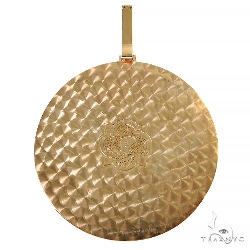 Custom Made Baguette Diamond 'OPF' Pendant 68021 - Image 4