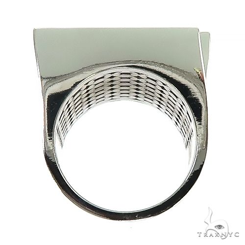 14K Gold Custom Made Baguette Diamond Ring, photo 4 of 4