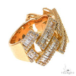 Custom Made Baguette Diamond Ring 67579 - Image 3