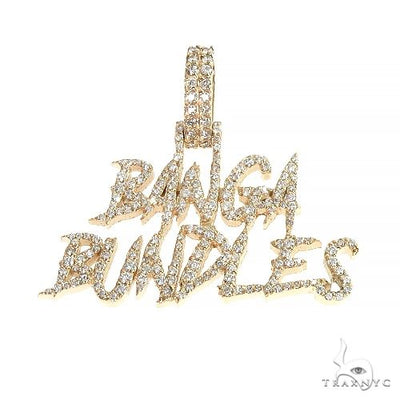 Custom Made 'Banga Bundles' Diamond Pendant 66937 - Image 1