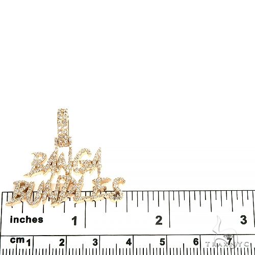 Custom Made 'Banga Bundles' Diamond Pendant 66937 - Image 5