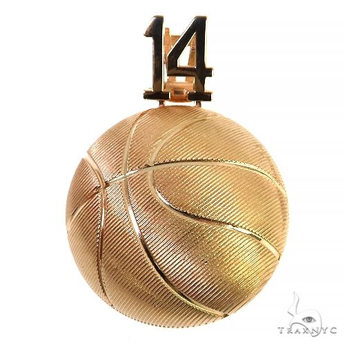 Custom Made Basketball Pendant 68170 - Image 1