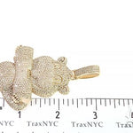 Custom Made Beaver Diamond Pendant 65746 - Image 7