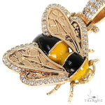 Custom Made Bee Diamond Pendant 67206 - Image 3